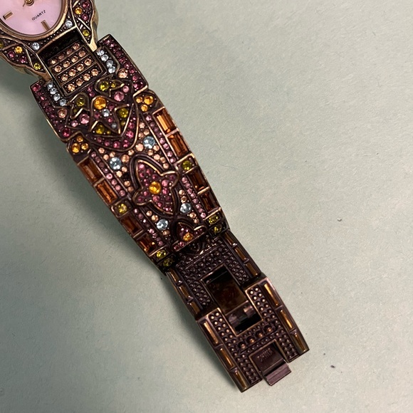 ☆ Heidi Daus Vintage Women's Crystal Watch - Picture 8 of 15